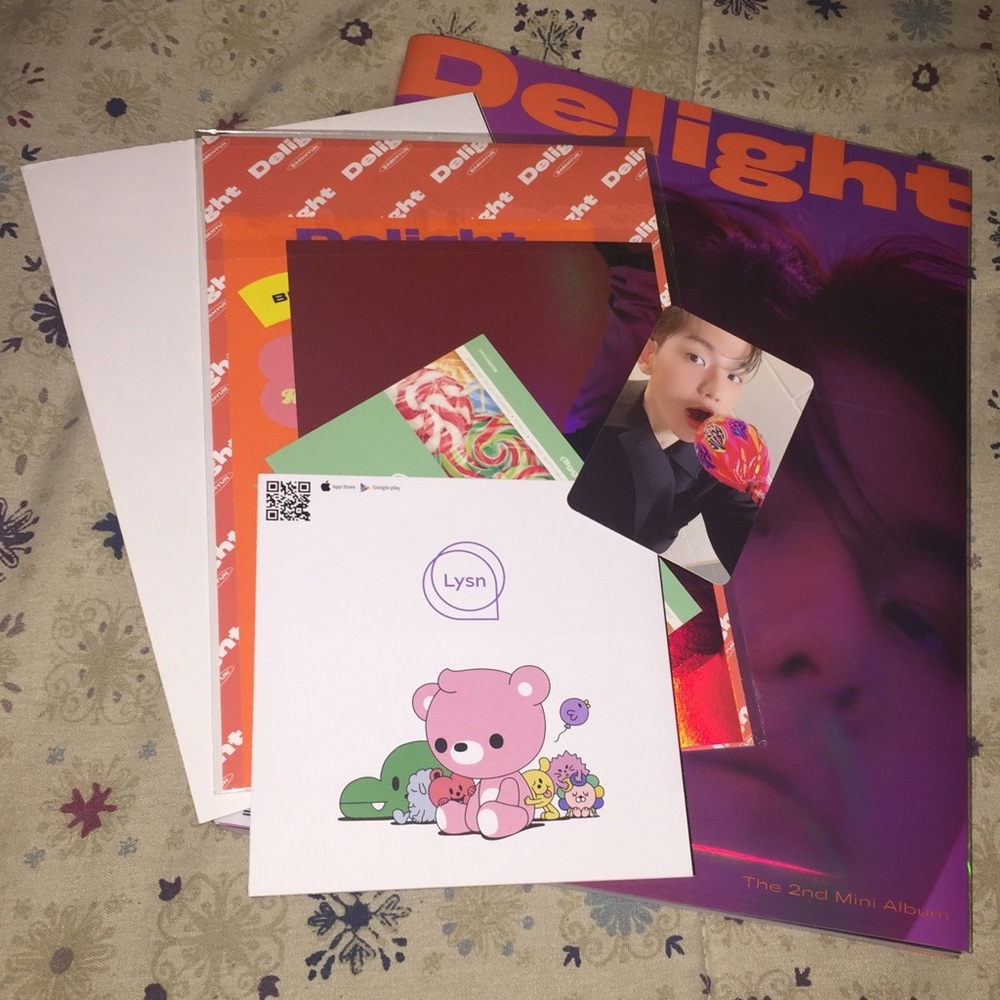 BAEKHYUN 2ND MINI ALBUM DELIGHT (CINNAMON VERSION)